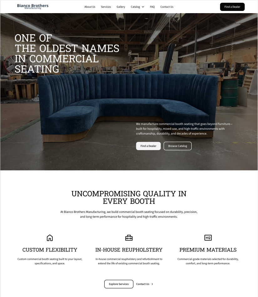 Bianco Brothers Manufacturing case study preview